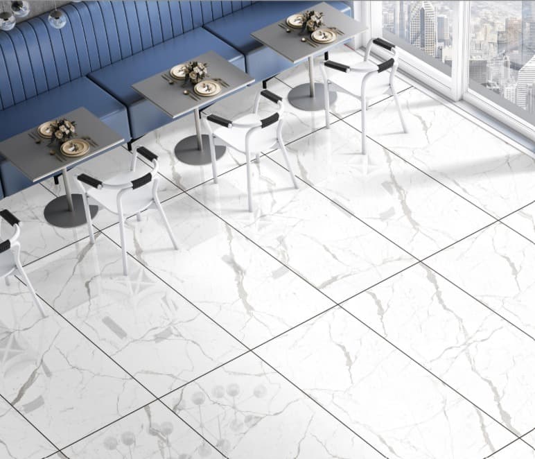 PORCELAIN TILE 60X120 STATUARIO GLOSSY - PEARL STATUARIO - view 2