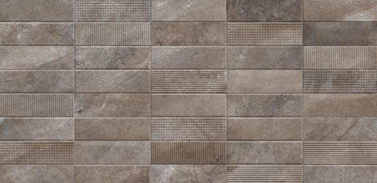 PORCELÁNICO 60X120 MATE (RELIEVE) - BRILLER CHOCO RUBIC - view 2